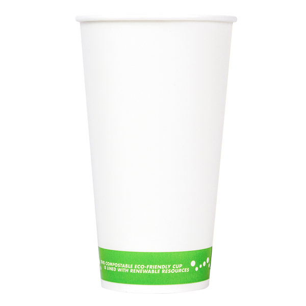 Karat Earth 32oz Eco-Friendly Paper Cold Cups (104.5mm), Generic Print - 600 pcs