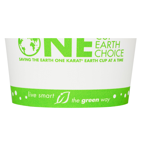 Karat Earth 16oz Eco-Friendly Paper Food Containers (114.6mm), Generic Print - 500 pcs