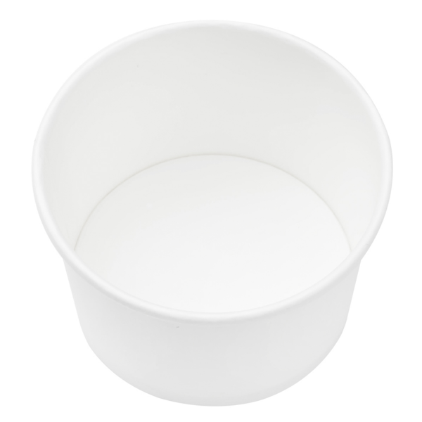 Karat Earth 4oz Eco-Friendly paper Food Containers (75.3mm), White - 1,000 pcs