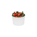 Karat Earth 4oz Eco-Friendly paper Food Containers (75.3mm), White - 1,000 pcs