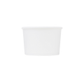 Karat Earth 8oz Eco-Friendly Paper Food Containers (90.8mm), White - 1,000 pcs
