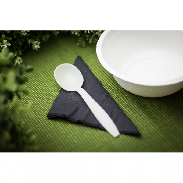Karat Earth Heavy Weight Bio-Based Soup Spoons, Natural - 1,000 pcs
