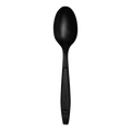 Karat Earth Heavy Weight Bio-Based Tea Spoons, Black - 1000 pcs