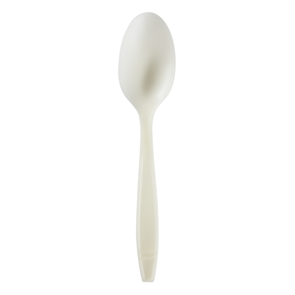 Karat Earth Heavy Weight Bio-Based Tea Spoons Wrapped, Natural - 1,000 pcs
