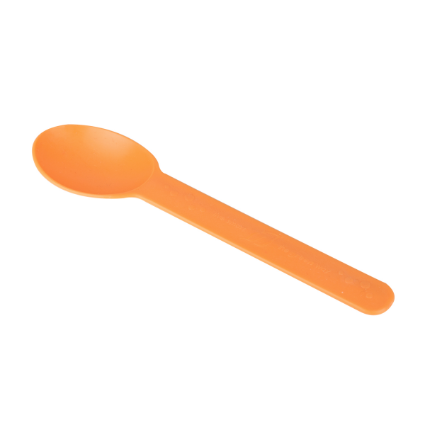 Karat Earth Heavy Weight Bio-Based Spoons, Tangerine Orange - 1,000 pcs