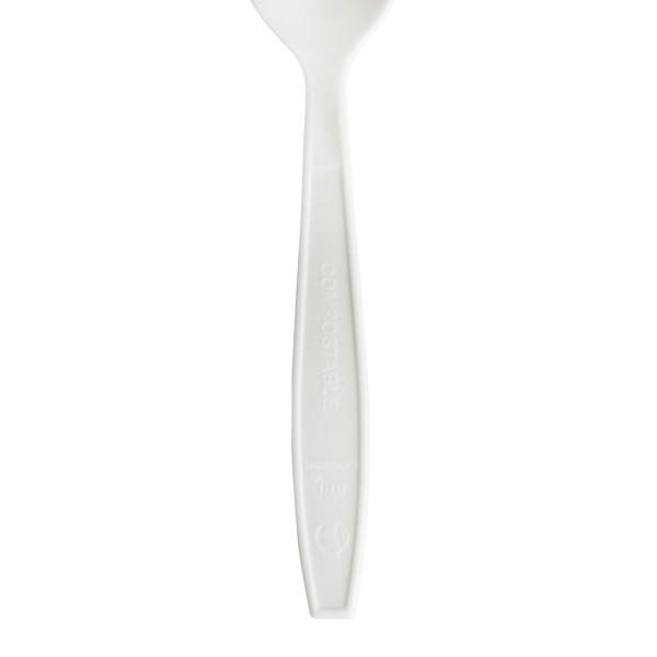 Karat Earth PLA Heavy Weight Compostable Tea Spoons, Natural - 1,000 pcs