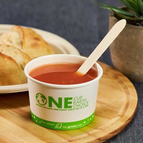 Karat Earth Compostable Wooden Disposable Spoon, Heavy Weight - 1,000 pcs
