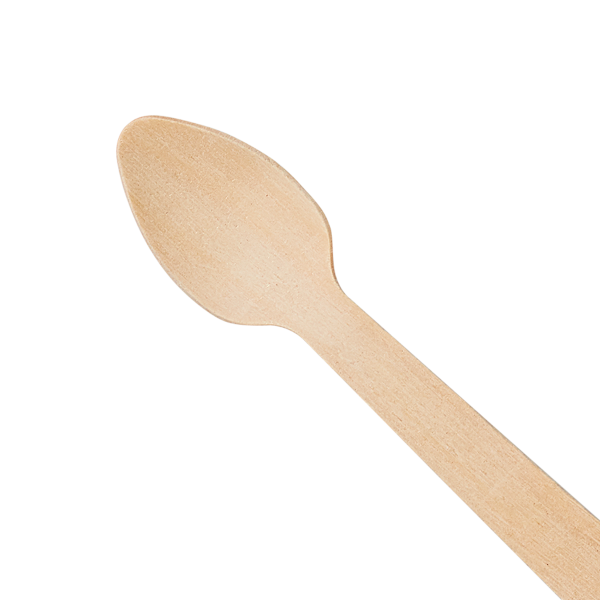 Karat Earth Wooden Compostable Heavy Weight Tasting Spoon - 4,000 pcs