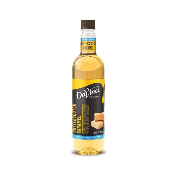 DaVinci Sugar Free Butterscotch Caramel Syrup - Bottle (750mL)