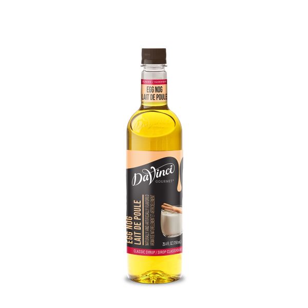 DaVinci Classic Egg Nog Syrup - Bottle (750mL)