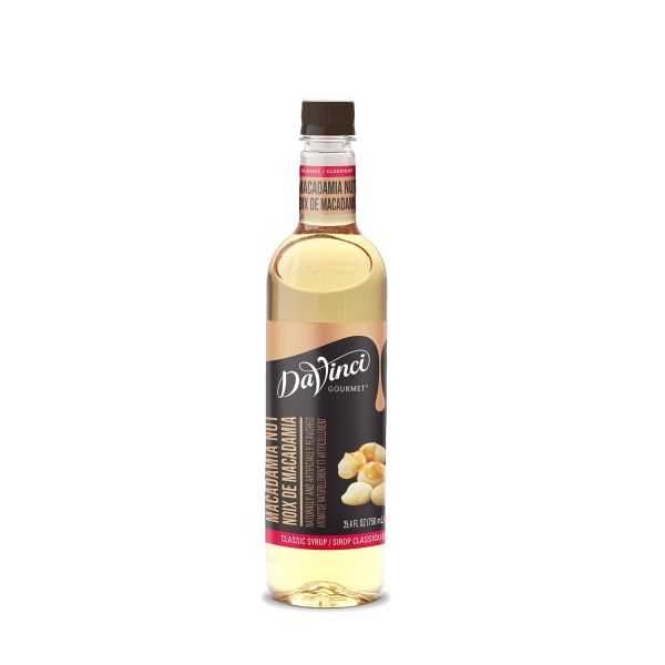 DaVinci Classic Macadamia Nut Syrup - Bottle (750mL)