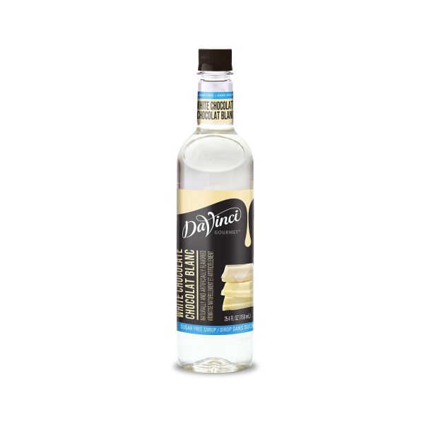 DaVinci Sugar Free White Chocolate Syrup - Bottle (750mL)