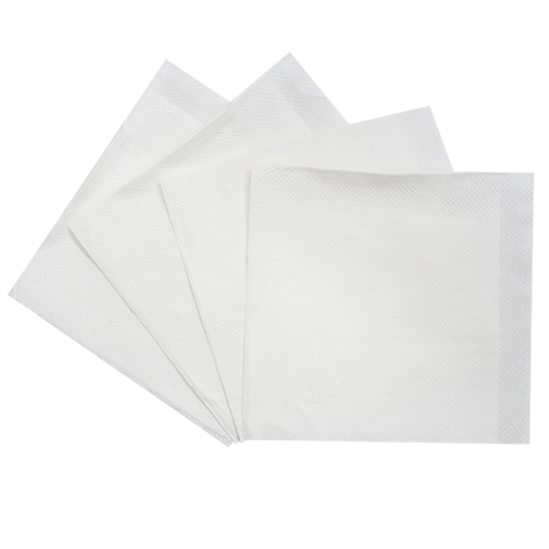 [4,000 ct] 9" x9" Beverage Napkins, White