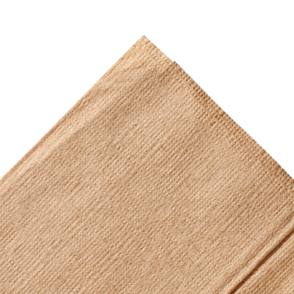 [6,000 ct] 12" x13" Off-Fold Napkins, Kraft