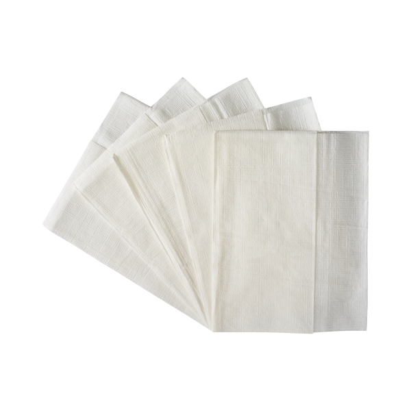 [6,000 ct] 12" x13" Off-Fold Napkins, White