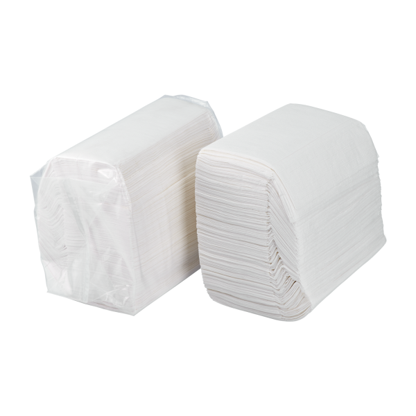 [6,000 ct] 12" x13" Off-Fold Napkins, White