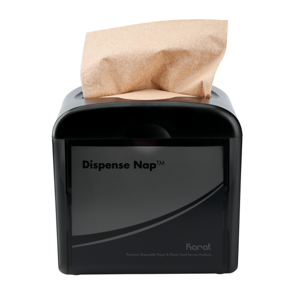 [6,000 ct] 8" x6.5" Interfold Dispense Napkins, Kraft