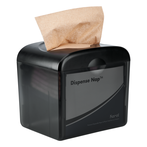 [6,000 ct] 8" x6.5" Interfold Dispense Napkins, Kraft