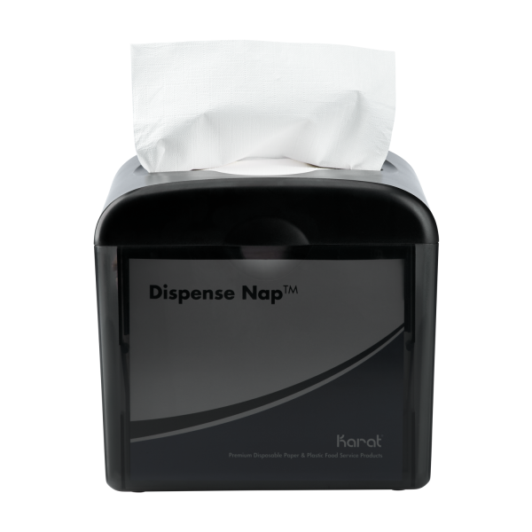 [6,000 ct] 8" x6.5" Interfold Dispense Napkins, White