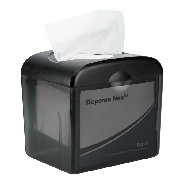 [6,000 ct] 8" x6.5" Interfold Dispense Napkins, White