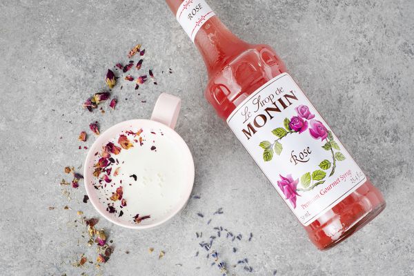 Monin Rose Syrup - Bottle (750mL)