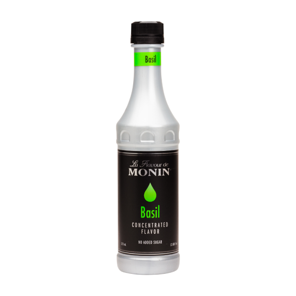 Monin Basil Flavoring Concentrate - Bottle (375mL)