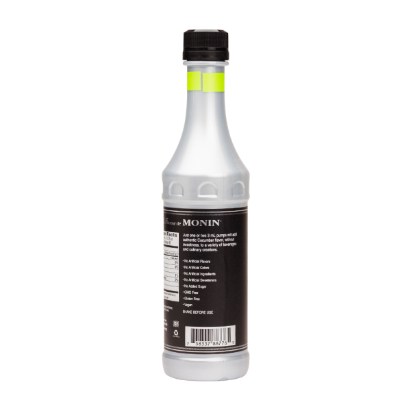 Monin Cucumber Flavoring Concentrate - Bottle (375mL)