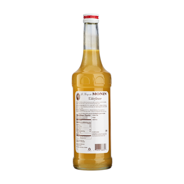 Monin Elderflower Syrup - Bottle (750mL)