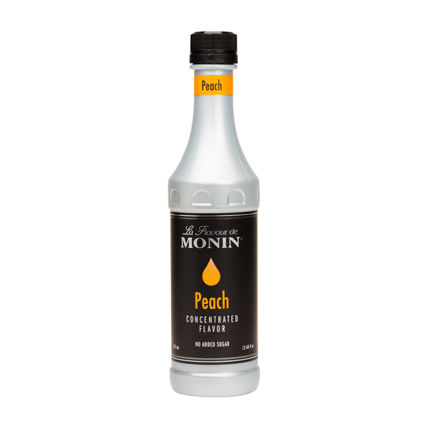 Monin Peach Flavoring Concentrate - Bottle (375mL)