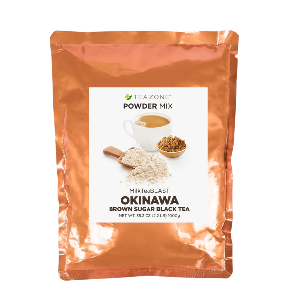 MilkTeaBLAST Okinawa Brown Sugar Powder - Bag (2.2 lbs)