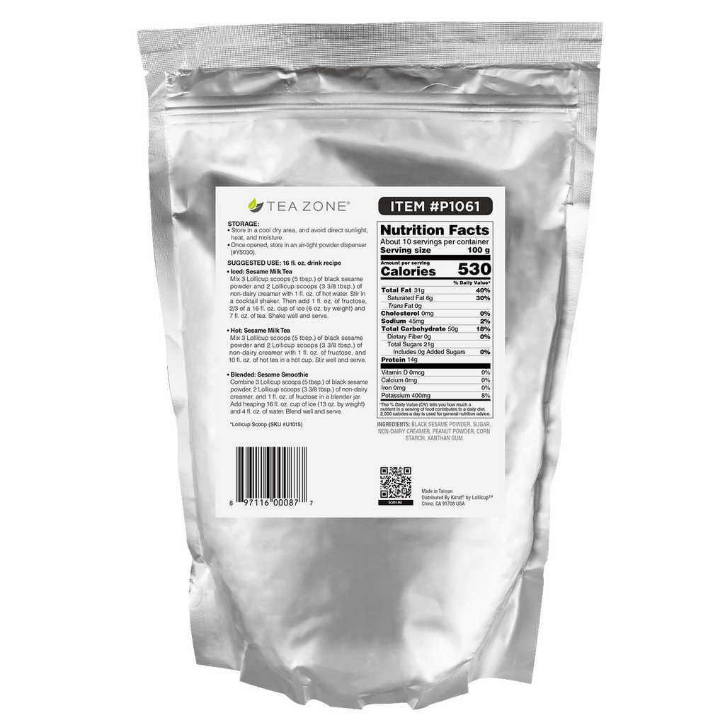 Black Sesame Powder - Bag (2.2 lbs)