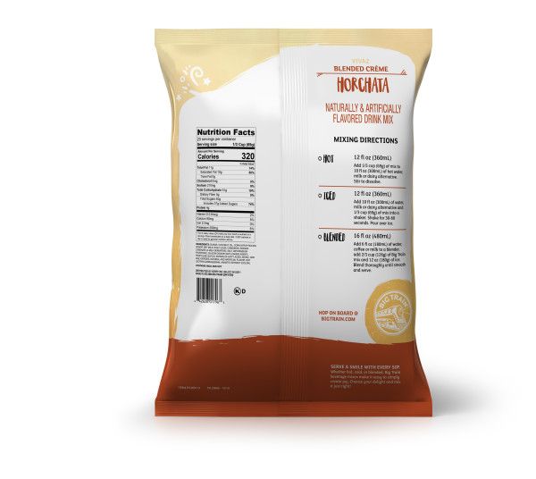 Big Train VIVAZ Horchata Mexican Inspired Drink Mix - Bag (3.5 lbs)