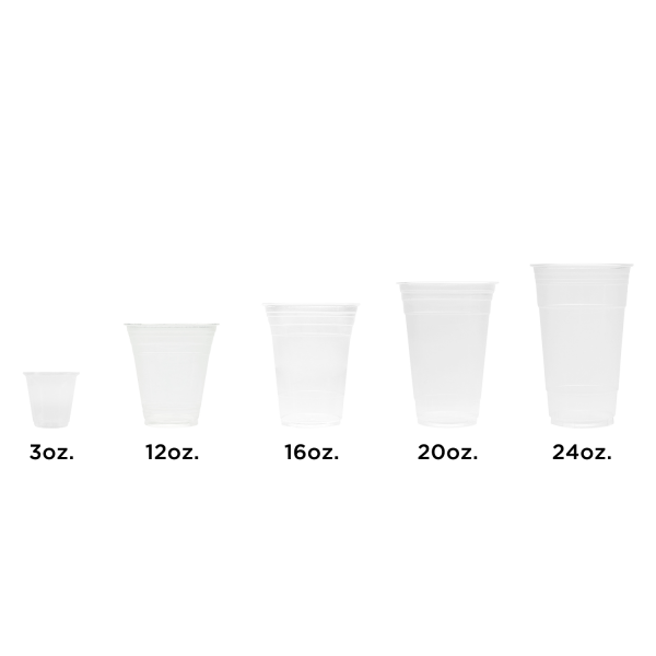 Karat Earth 24oz PLA Eco-Friendly Cup (98mm) - 600 pcs