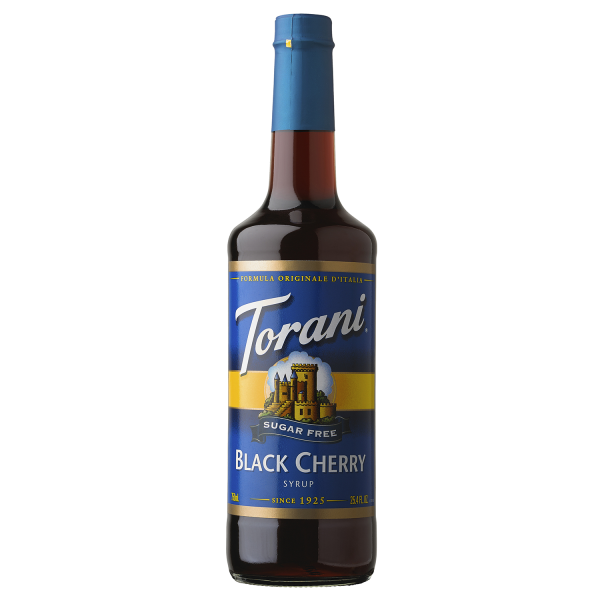 Torani Sugar Free Black Cherry Syrup - Bottle (750mL)