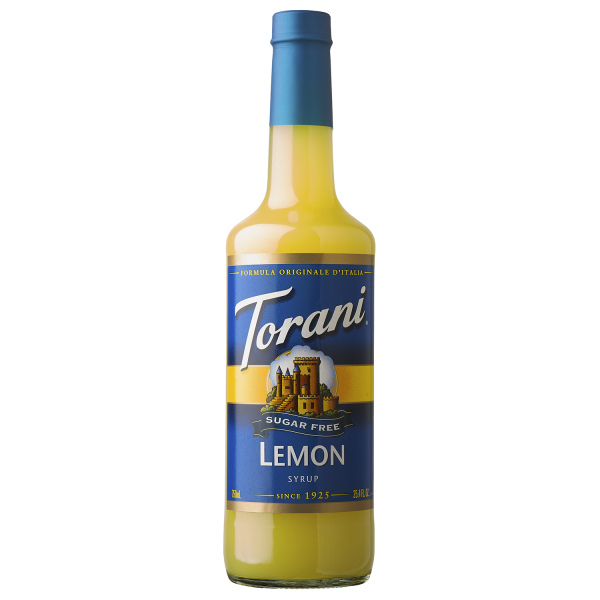 Torani Sugar Free Lemon Syrup - Bottle (750mL)