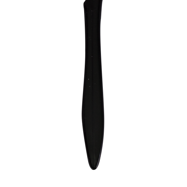 [1,000 ct] PP Plastic Medium Weight Knives Bulk Box, Black