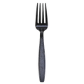 [1,000 ct] PS Plastic Extra Heavy Weight Fork, Black