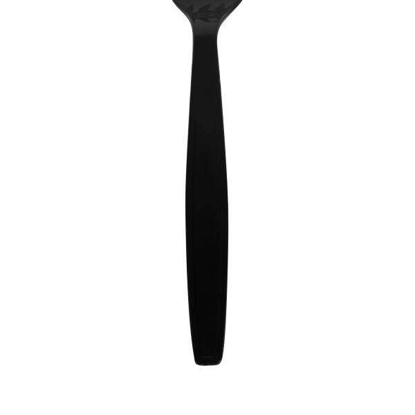 [1,000 ct] PS Plastic Extra Heavy Weight Fork, Black