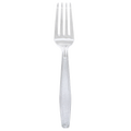 [1,000 ct] PS Plastic Extra Heavy Weight Fork, Clear