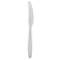 [1,000 ct] PS Plastic Extra Heavy Weight Knives, Clear
