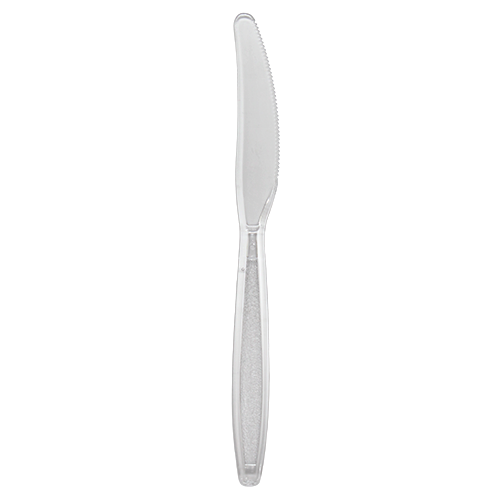 [1,000 ct] PS Plastic Extra Heavy Weight Knives, Clear