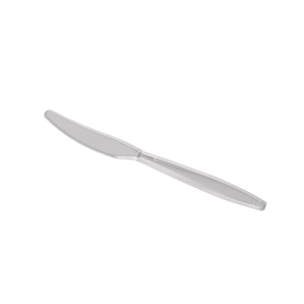 [1,000 ct] PS Plastic Extra Heavy Weight Knives, Clear