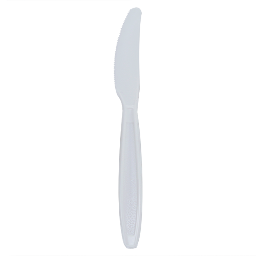 [1,000 ct] PS Plastic Extra Heavy Weight Knives, White