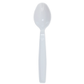 [1,000 ct] PS Plastic Extra Heavy Weight Tea Spoons, White