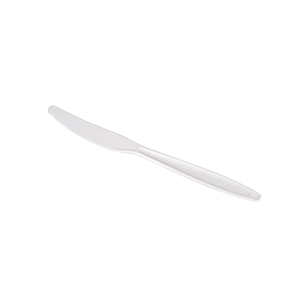[1,000 ct] PP Plastic Extra Heavy Weight Knives, White