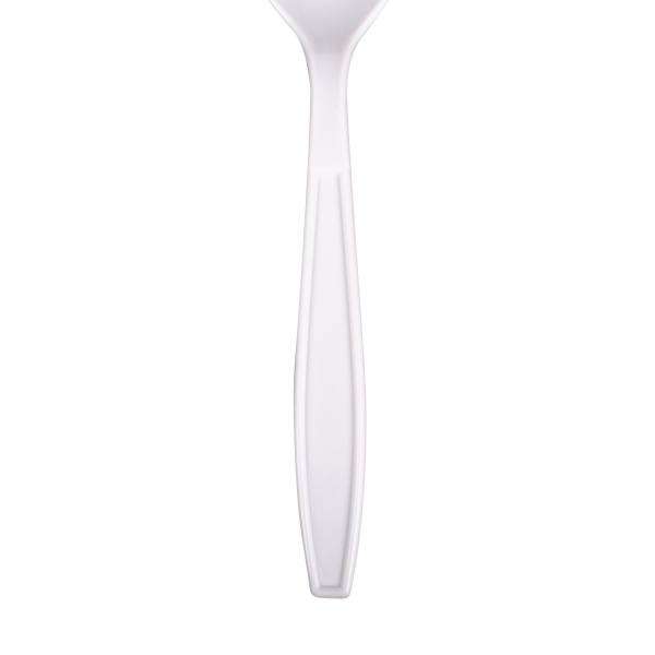 [1,000 ct] PP Plastic Extra Heavy Weight Tea Spoons, White