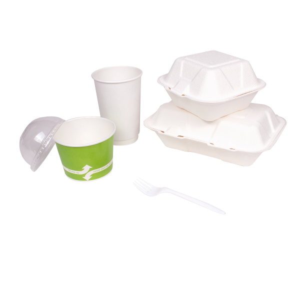 [1,000 ct] PS Plastic Medium Weight Forks Bulk Box, White
