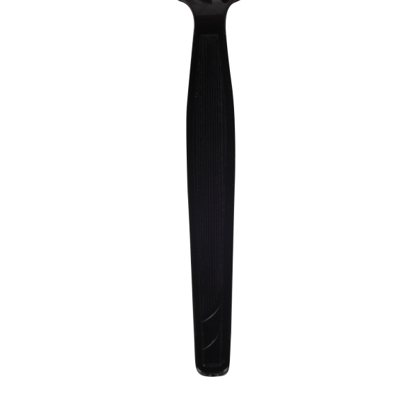 [1,000 ct] PS Plastic Medium-Heavy Weight Forks Bulk Box, Black