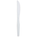 [1,000 ct] PS Plastic Medium-Heavy Weight Knives Bulk Box, White
