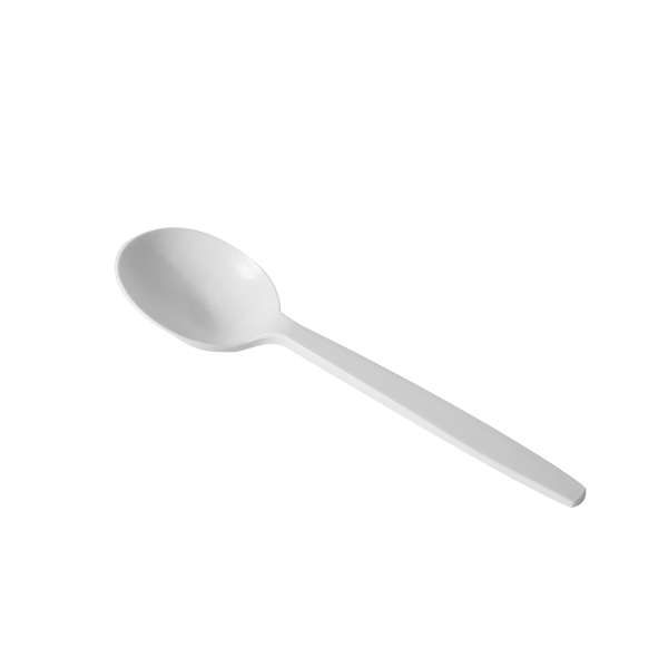 [1,000 ct] PP Plastic Premium Extra Heavy Soup Spoon, White